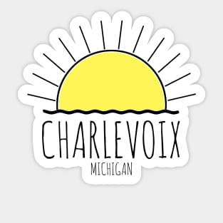 Charlevoix Michigan Sticker